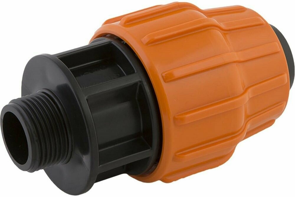 фото Муфта комбинированная Джилекс с наружной резьбой для шланга РP 51 х 1 1/4 П