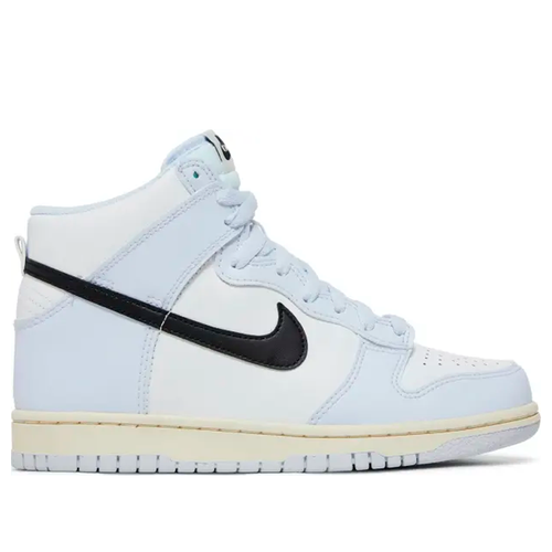 фото Кеды nike dunk high, размер 5,5yus/37ru, голубой, белый