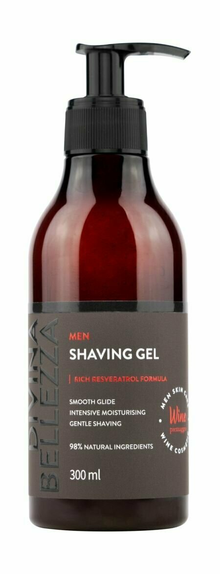 Гель для комфортного бритья на основе вина / DiVina Bellezza Wine Comfort Shaving Gel