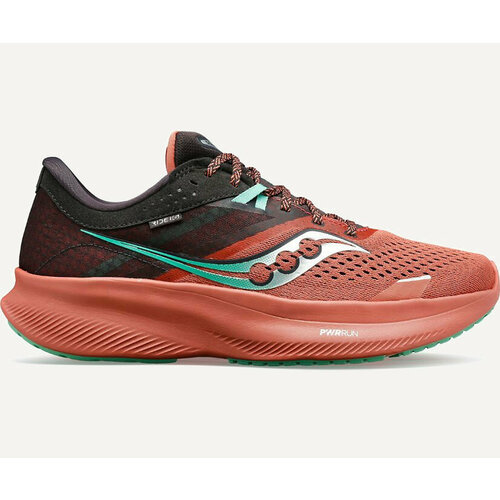 Кроссовки Saucony RIDE 16 Ws, размер RU 37 UK 5 US 7 СМ 23.5, красный кроссовки saucony размер ru 37 uk 5 us 7 бирюзовый