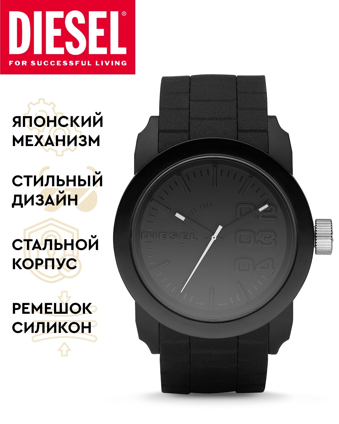 Наручные часы DIESEL Double Down DZ1437