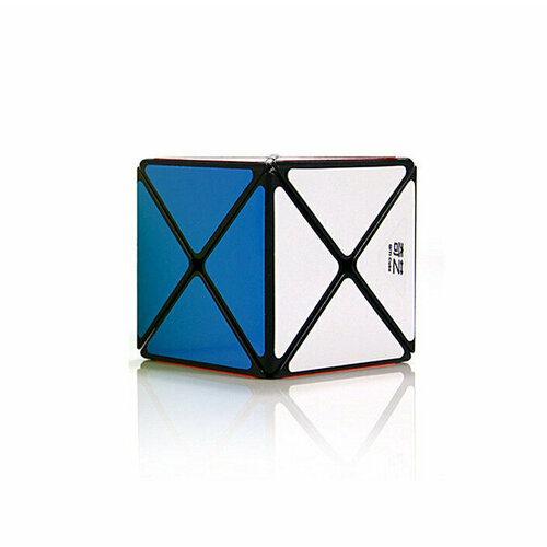 Кубик QiYi Dino X cube Black / Головоломка для подарка hot sale qiyi axis magic cube change irregularly jinggang speed cube with frosted sticker anomaly 3x3x3 cube