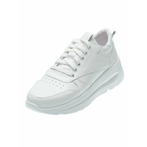 фото Кроссовки b&g, полнота 7, размер 41, белый, бесцветный