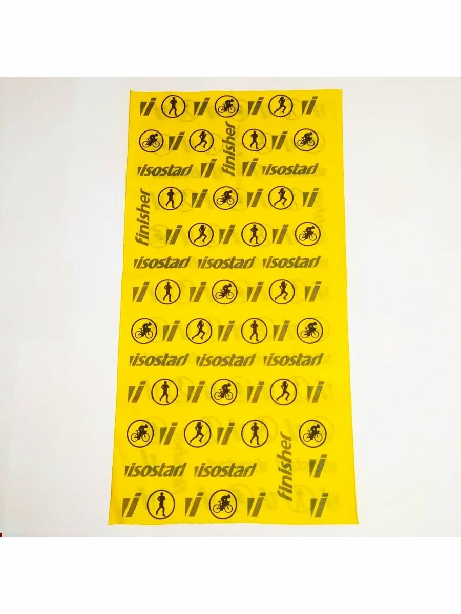 Снуд IsoStar для мужчин и женщин,41х25 см, no size, желтый — фото 1