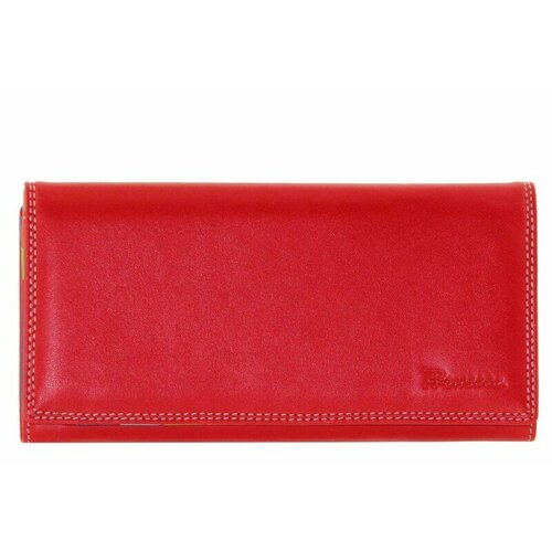 фото Кошелек prensiti, фактура зернистая, красный