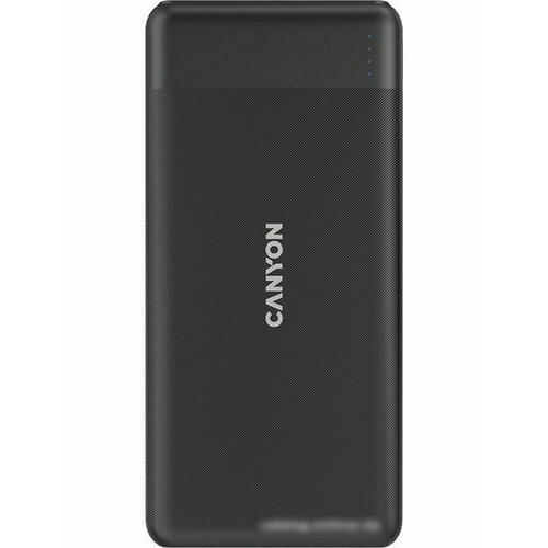 Аккумулятор Canyon PB-109 Power bank 10000mAh Li-poly battery Input Lightning Type C 5V2A 9V2A PD 18WMax Output Type C 5V3A9V22A12V15A 20W Output USB A5V3A9V2A12V15A18W quick charging cable 03m 1446816mm 024kg Black CNE-CP 190800₽