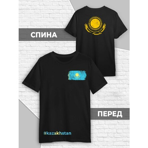 фото Футболка, размер l (48-50), черный printech