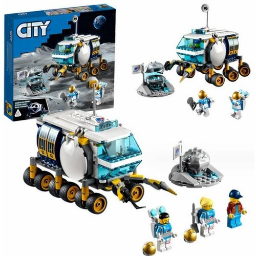 Конструктор Луноход серия Сити 10348 / 343 детали конструктор lego city space луноход 60348