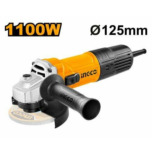 Угловая шлифовальная машина INGCO AG110028 INDUSTRIAL электроинструмент подарок на день рождения мужчине любимому папе дедушке парню 453000₽