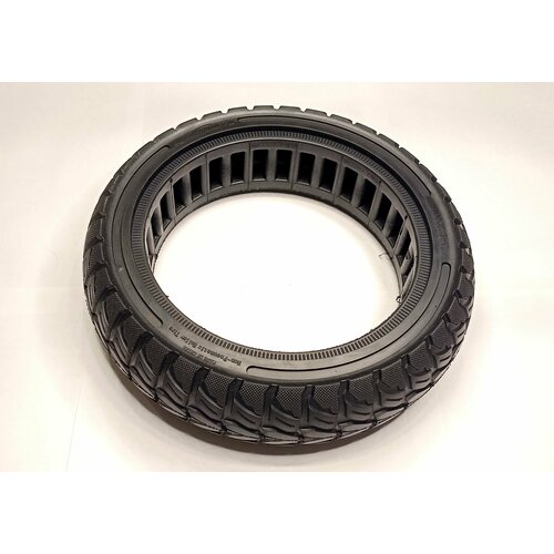 фото Покрышка внедорожная цельнолитая 10*2.5-7(6.5) электросамоката ninebot g30, segway citylane