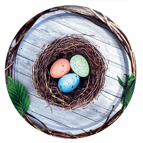 Поднос Пасхальное настроение 28*28*1,6 см PD070