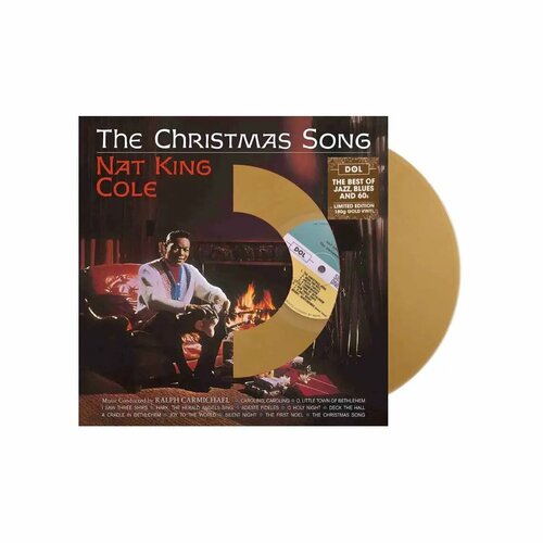 NAT KING COLE - THE CHRISTMAS SONG (LP gold) виниловая пластинка