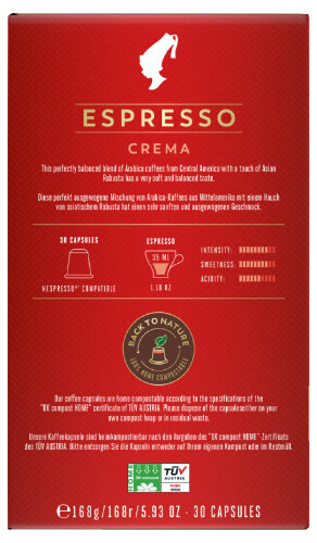 Капсулы Julius Meinl Espresso Crema (Эспрессо Крема), 30 шт - фотография № 8
