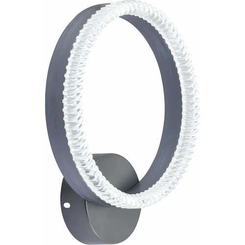 Бра светодиодное Brilliant light цвет серебро, 24W
