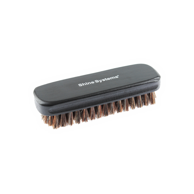 Shine Systems Leather Brush - щетка для чистки кожи с натуральной щетиной