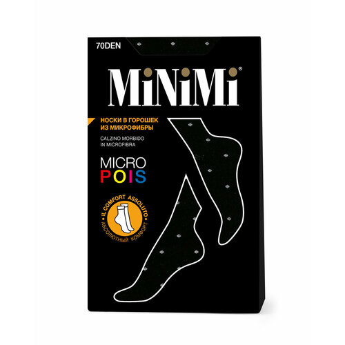 Носки MiNiMi, 70 den, размер 0 (UNI), черный