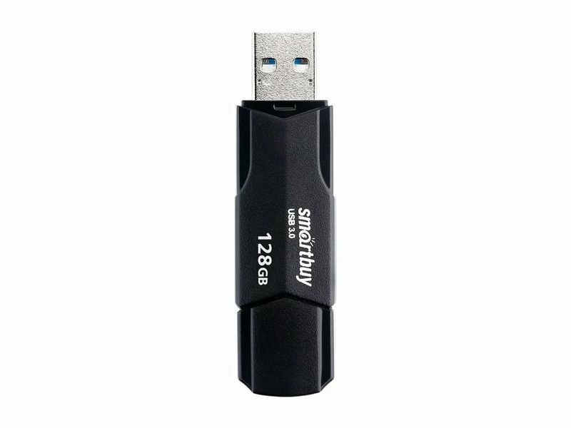 USB Flash накопитель SmartBuy CLUE black (SB128GBCLU-K3) 128GB