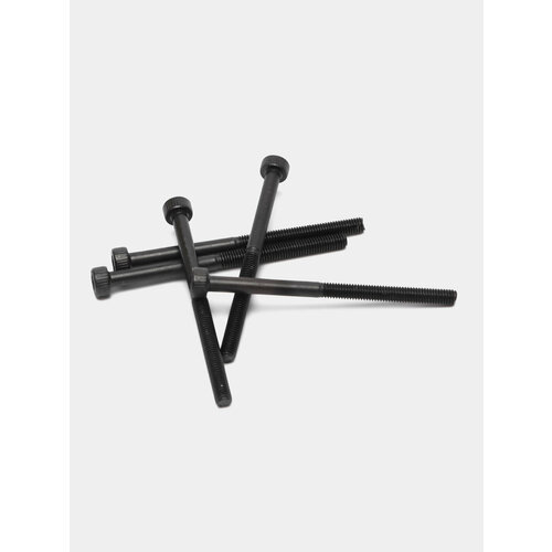 Винты DIN 912 M3 с внутренним шестигранником, сталь класса 12,9 - черный Резьба Полная, Количество в упаковке, шт. 10, Длина, мм. 30