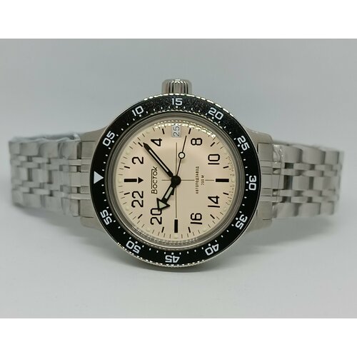 фото Наручные часы восток амфибия, бежевый