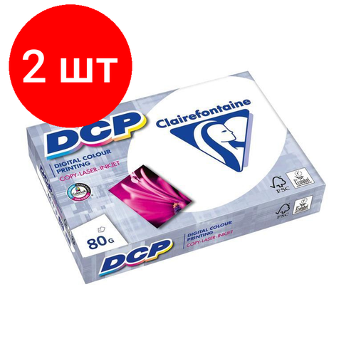 Комплект 2 штук Бумага для цв лазер печ DCP А4 80 гкв м 500 л 3202₽