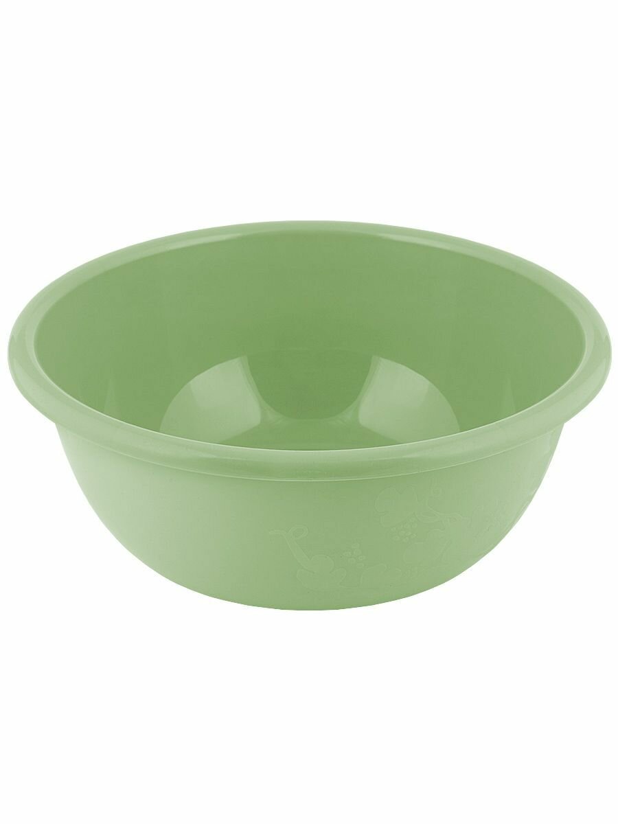 фото Таз Изобилие хозяйственный мерный 6 л, ментоловый