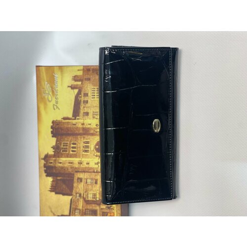 фото Кошелек , черный genuine leather
