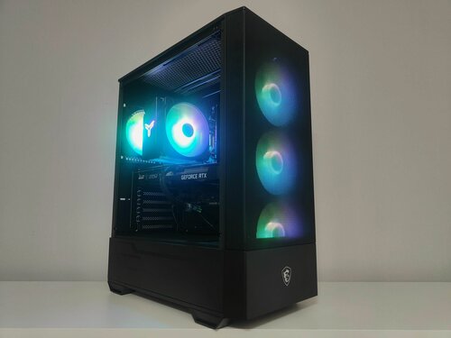 Изображение товара Мощный игровой компьютер (системный блок) MSI INTEL Core i7 10700 8 ядер, 4800 МГц, 32 ГБ DDR4, RTX3060 12Gb, SSD 512ГБ+1000гб ssd, 750W, Win 10 PRO