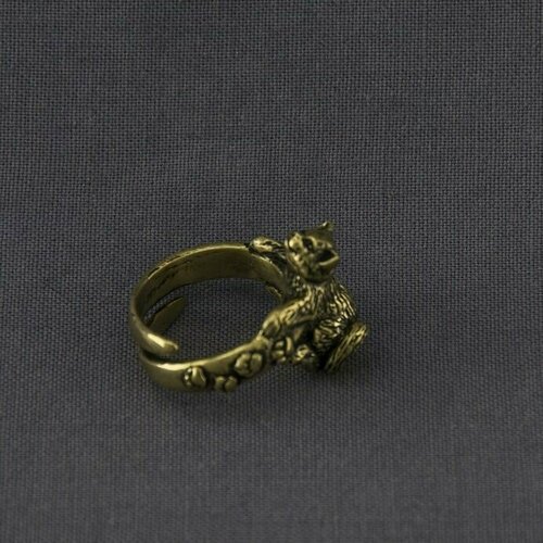 Кольцо Артель Мастер, безразмерное, бронза