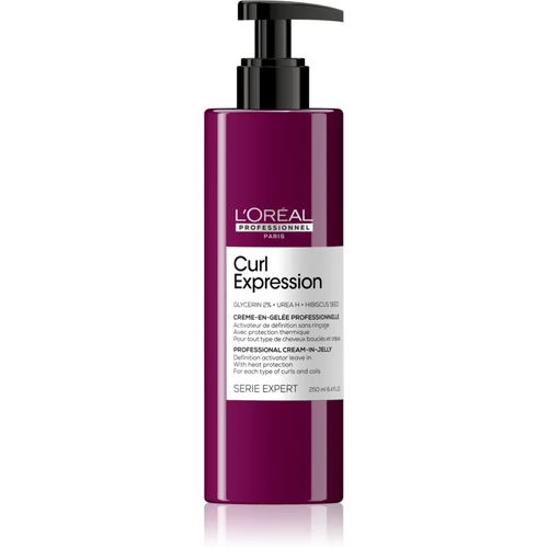 Loreal Curl Expression - Крем-гель для всех типов кудрявых волос, 250 мл insight elasti curl крем для усиления завитка кудрявых волос 250 мл