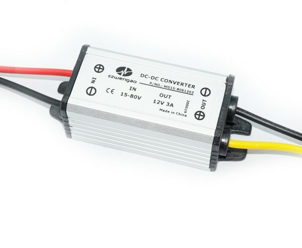 Преобразователь напряжения DC-DC (15-80v) на 12v для электросамоката