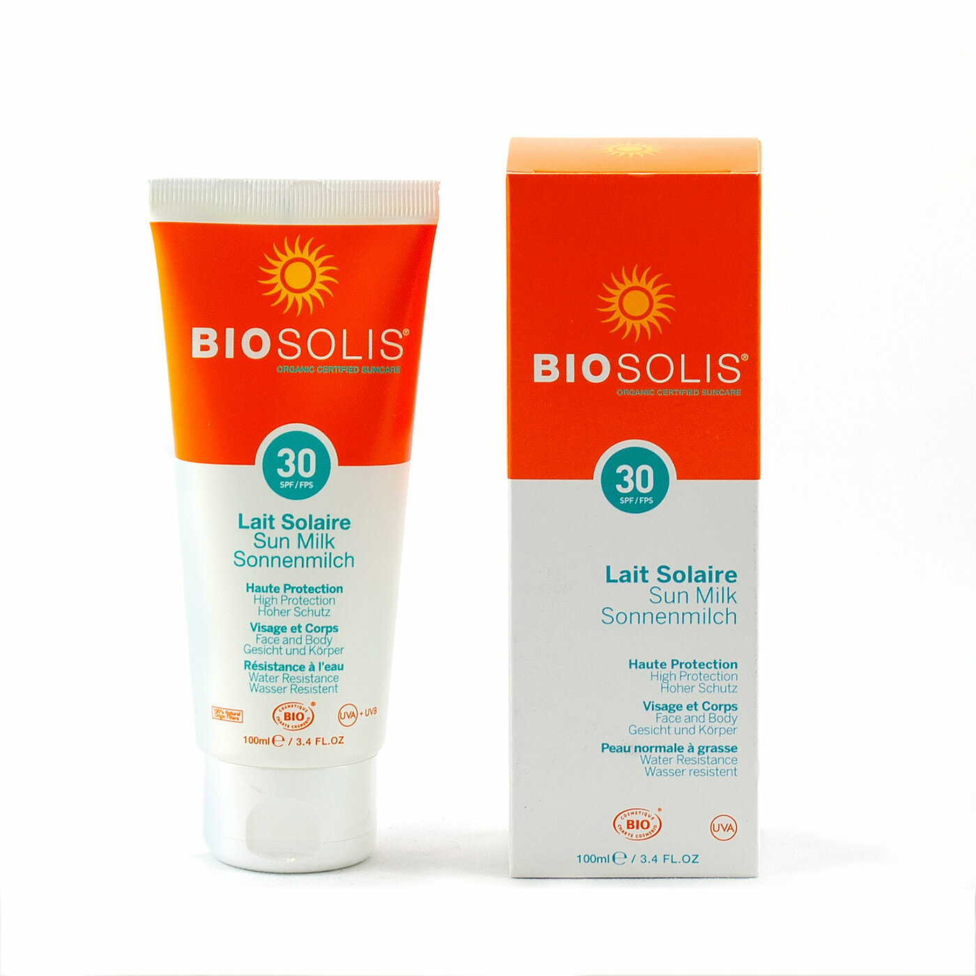 Молочко Biosolis солнцезащитное для лица и тела SPF30, 100 мл - фото №16
