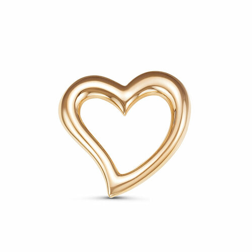 фото Подвеска del'ta, красное золото, 585 проба delta