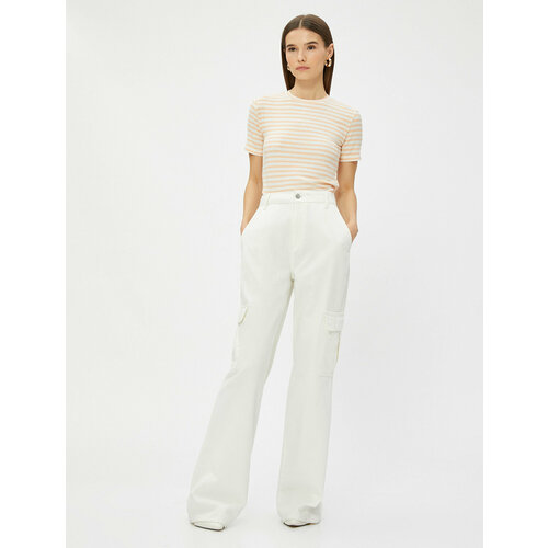 фото Футболка koton, размер xxl, оранжевый