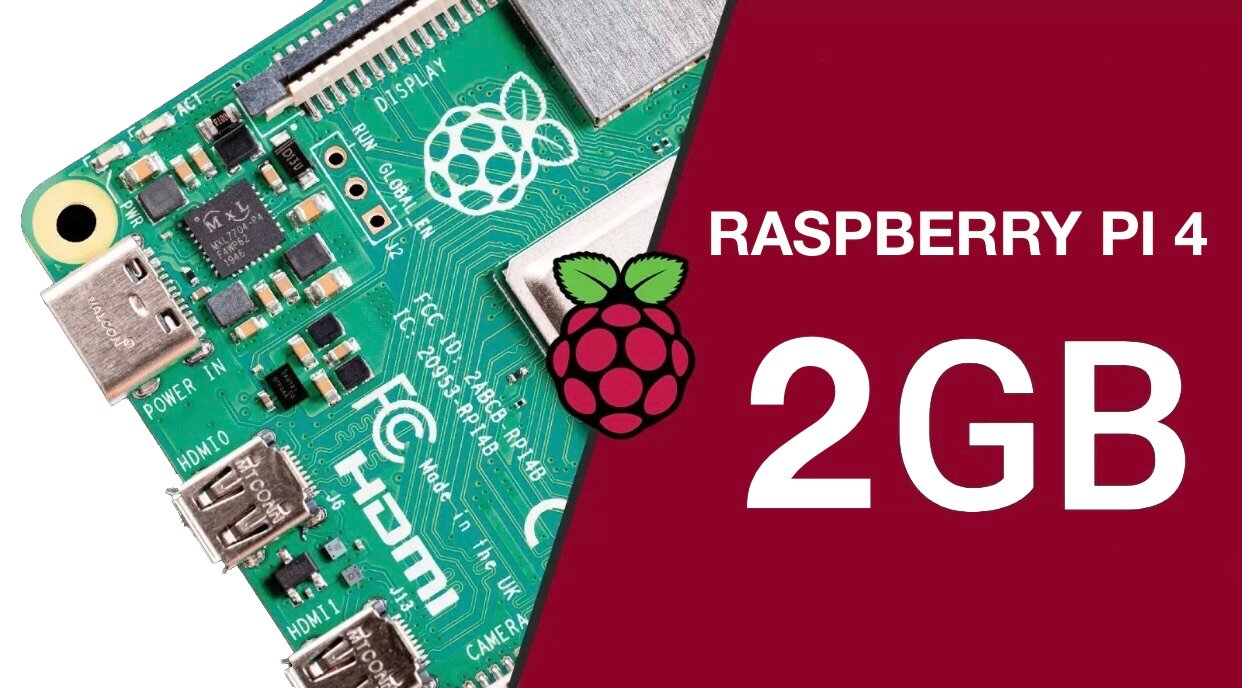 Микрокомпьютер Raspberry Pi 4 Model B 2Gb