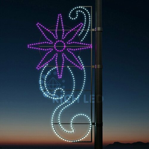 Панно световое RichLED Георгин RL-KN-148