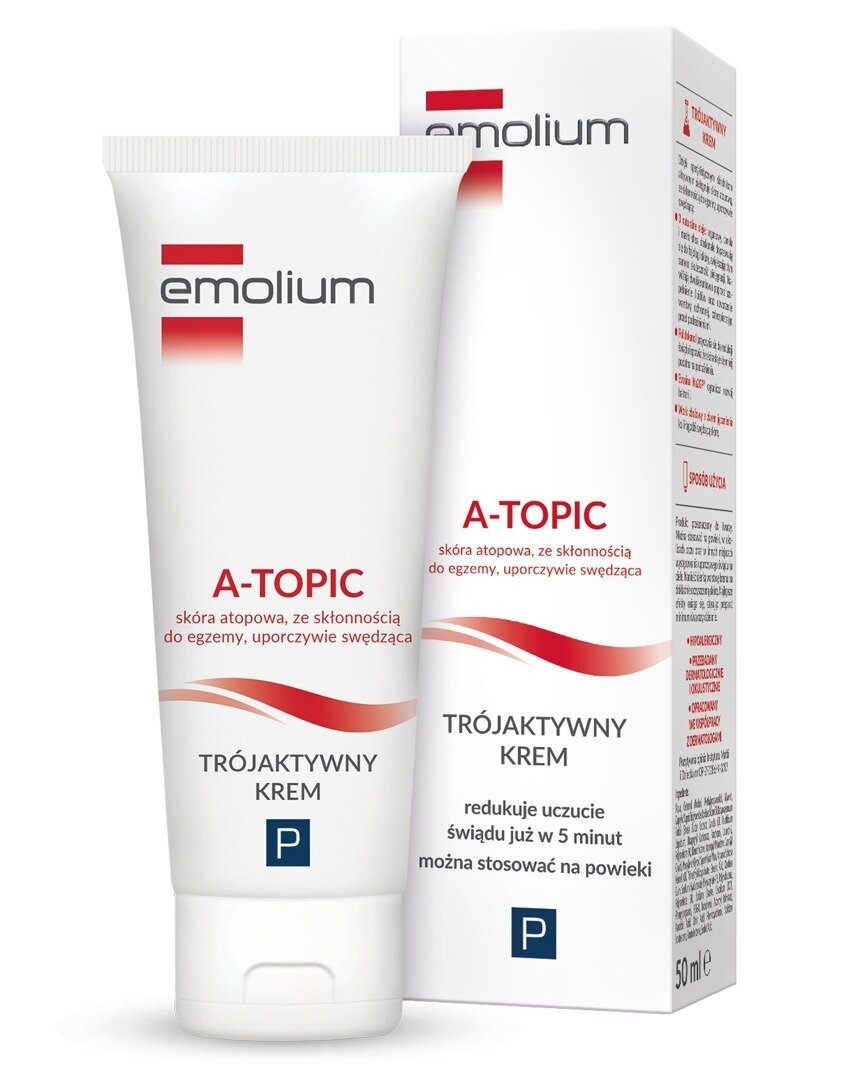 Триактивный крем Emolium A - Topic, 50мл