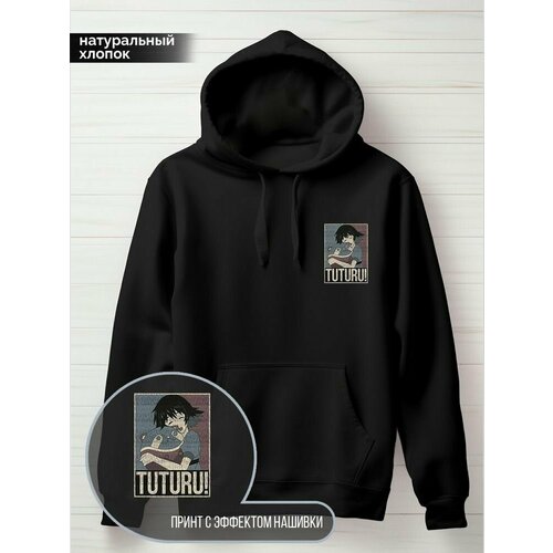 фото Худи hypnotica, размер m, черный