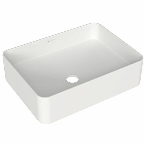 Раковина Aqueduto Espiral ESP0410 накладная, 50x37 см, цвет белый глянцевый