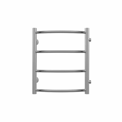Полотенцесушитель водяной лесенка Equation 45x50 см боковая подводка 1/2x3/4 нержавеющая сталь цвет хром