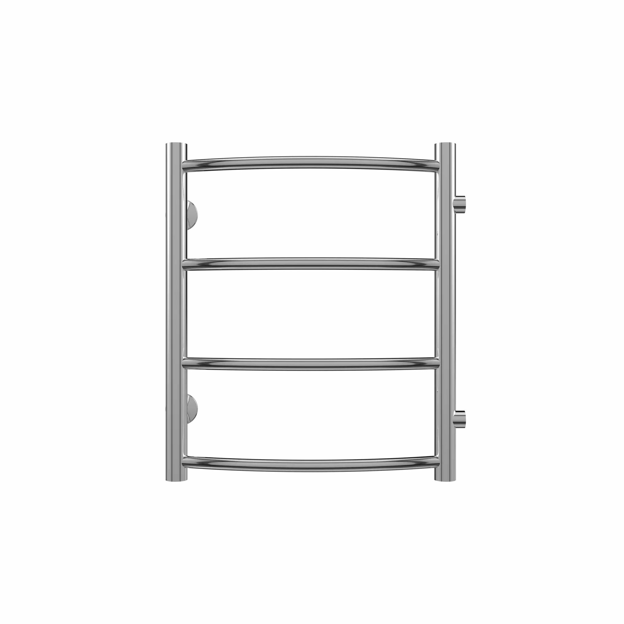 фото Полотенцесушитель водяной лесенка Equation 45x50 см боковая подводка 1/2"x3/4" нержавеющая сталь цвет хром
