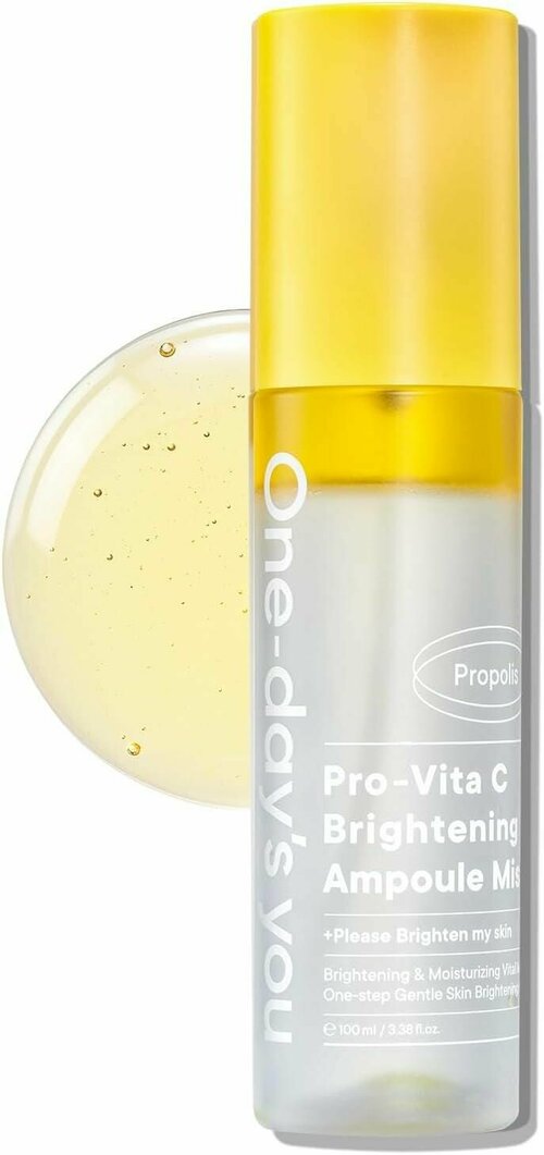 ONE-DAYS YOU Мист-вода косметическая для сияния кожи лица Pro-Vita C Brightening Ampoule Mist