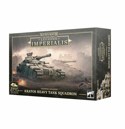 Миниатюры для настольной игры Games Workshop Warhammer The Horus Heresy: Legions Imperialis - Kratos Heavy Tank Squadron 03-05