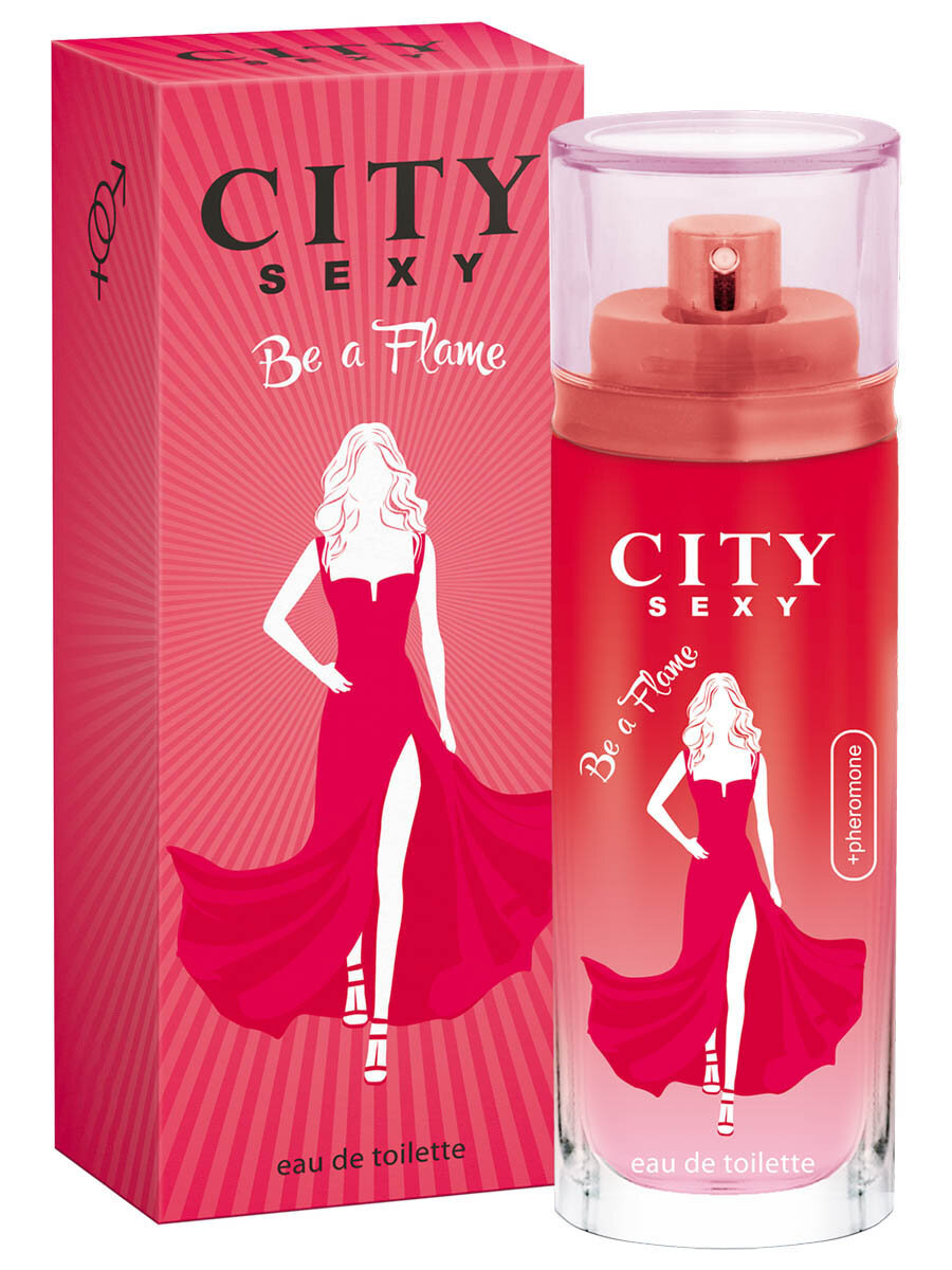 City Parfum City Sexy Be a Flame Туалетная вода женская 60мл