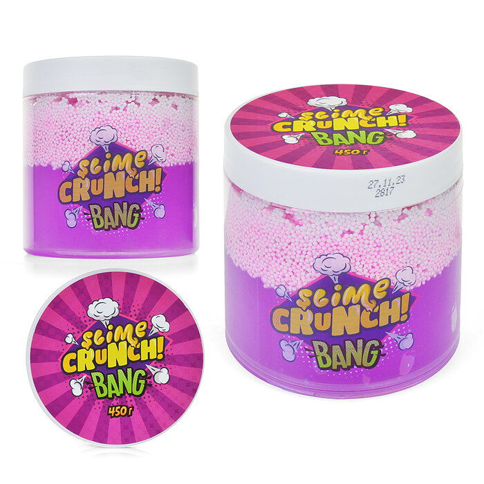 Crunch-slime Ssnap с ароматом ягод, 450 гр. Волшебный мир - фото №8