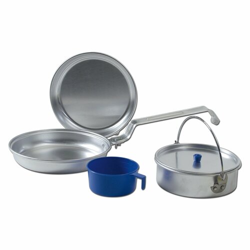 походная посуда cooking set alu hiking Походная посуда Aluminum Cooking Set 1 Person