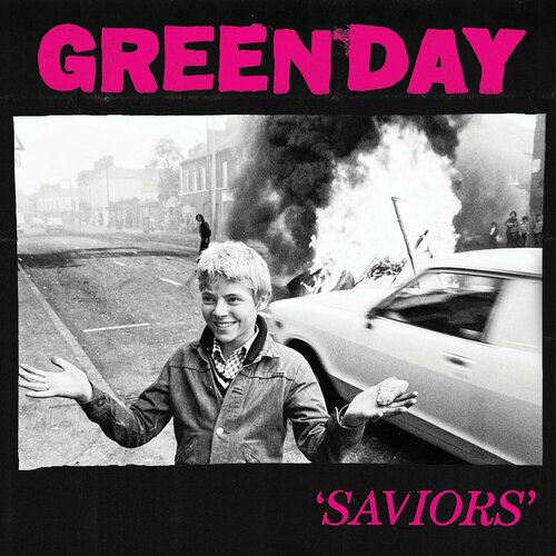 Виниловая пластинка Green Day. Saviors. Neon Pink (LP)