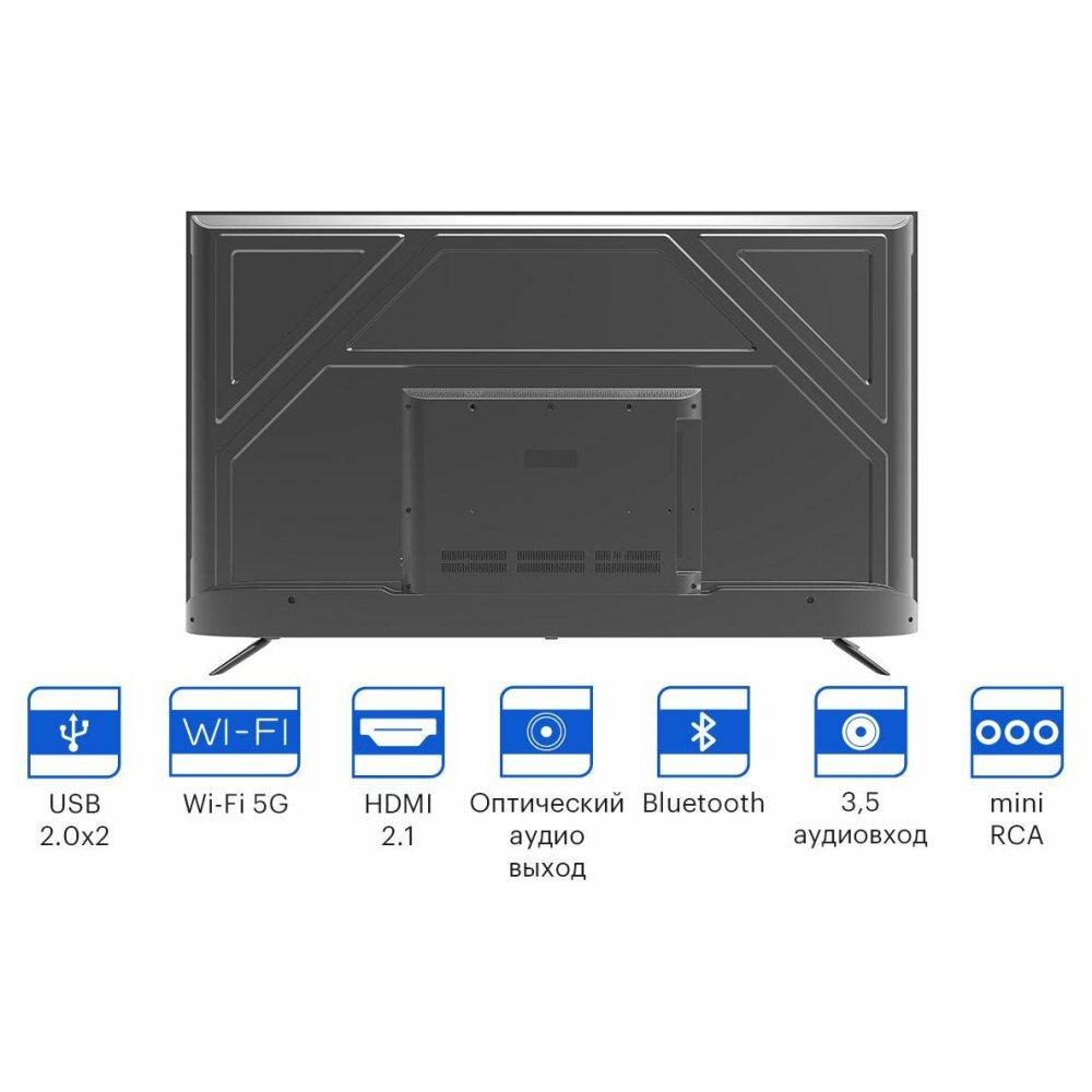 Телевизор Kivi 65" 65U750NB черный - фото №20