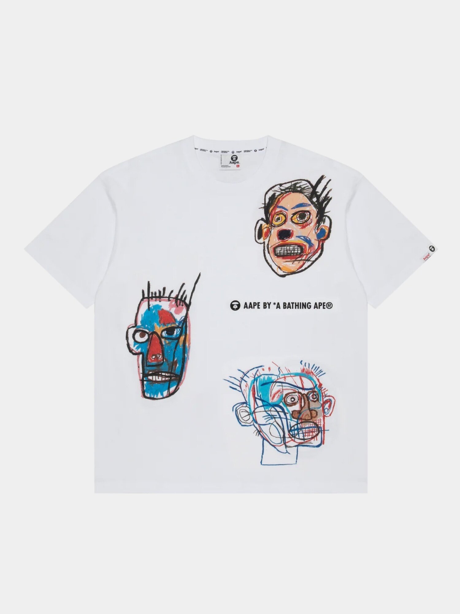 Футболка Aape Jean-Michel Basquiat Graphic Tee