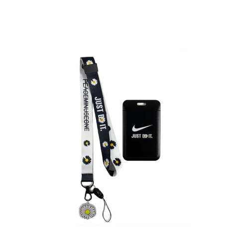 Визитница , черный/белый