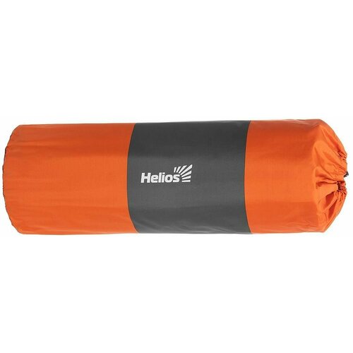 коврик helios hs 004 серый оранжевый Коврик самонадувающийся Helios